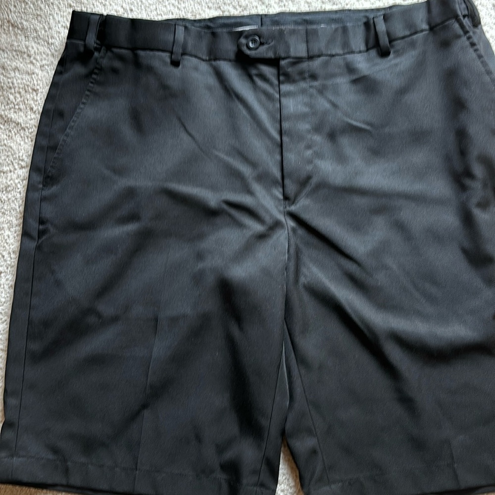 Jos. A Bank men’s black shorts.  Tailored fit.  Size 38